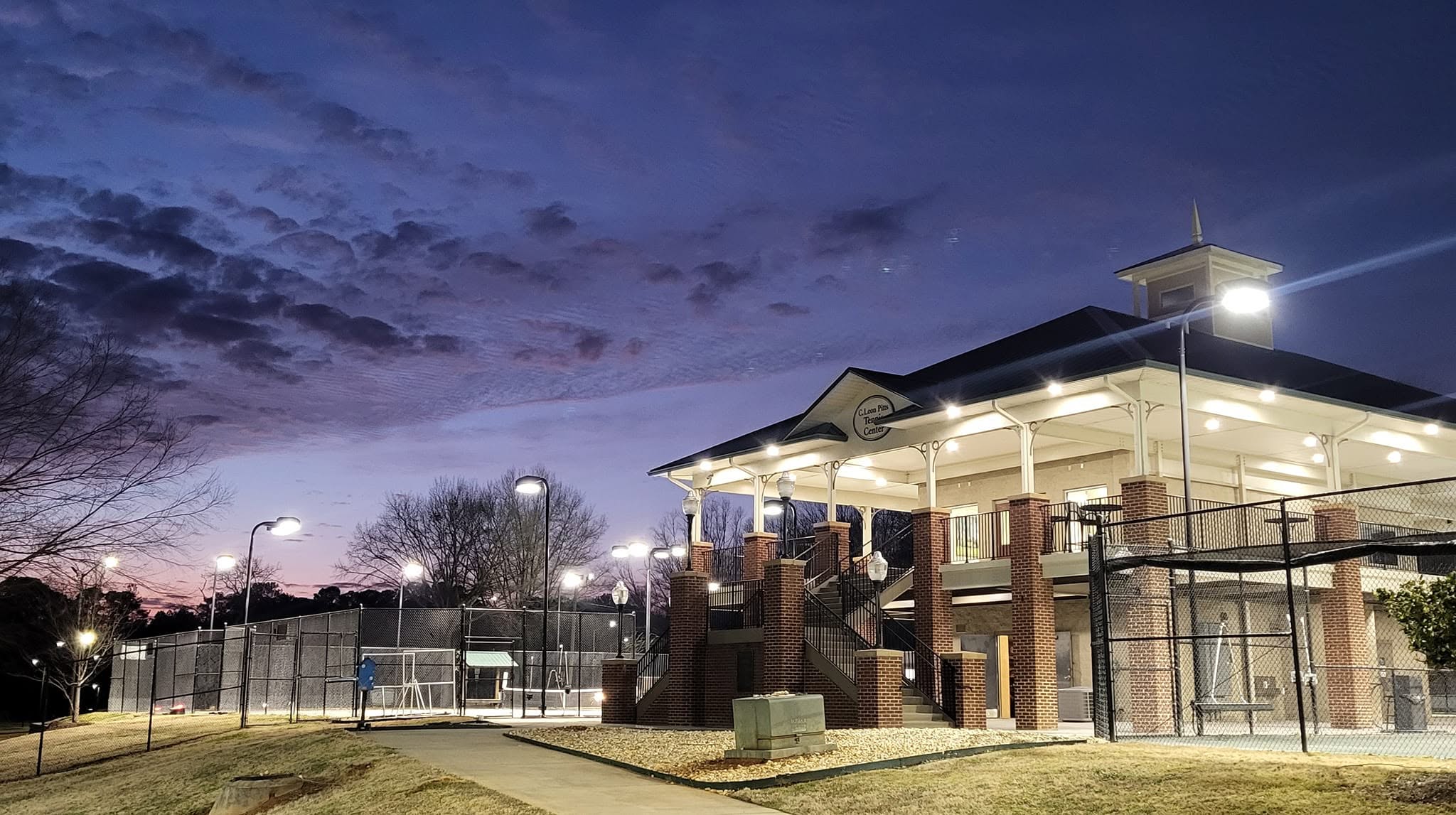 MCcluskey at night